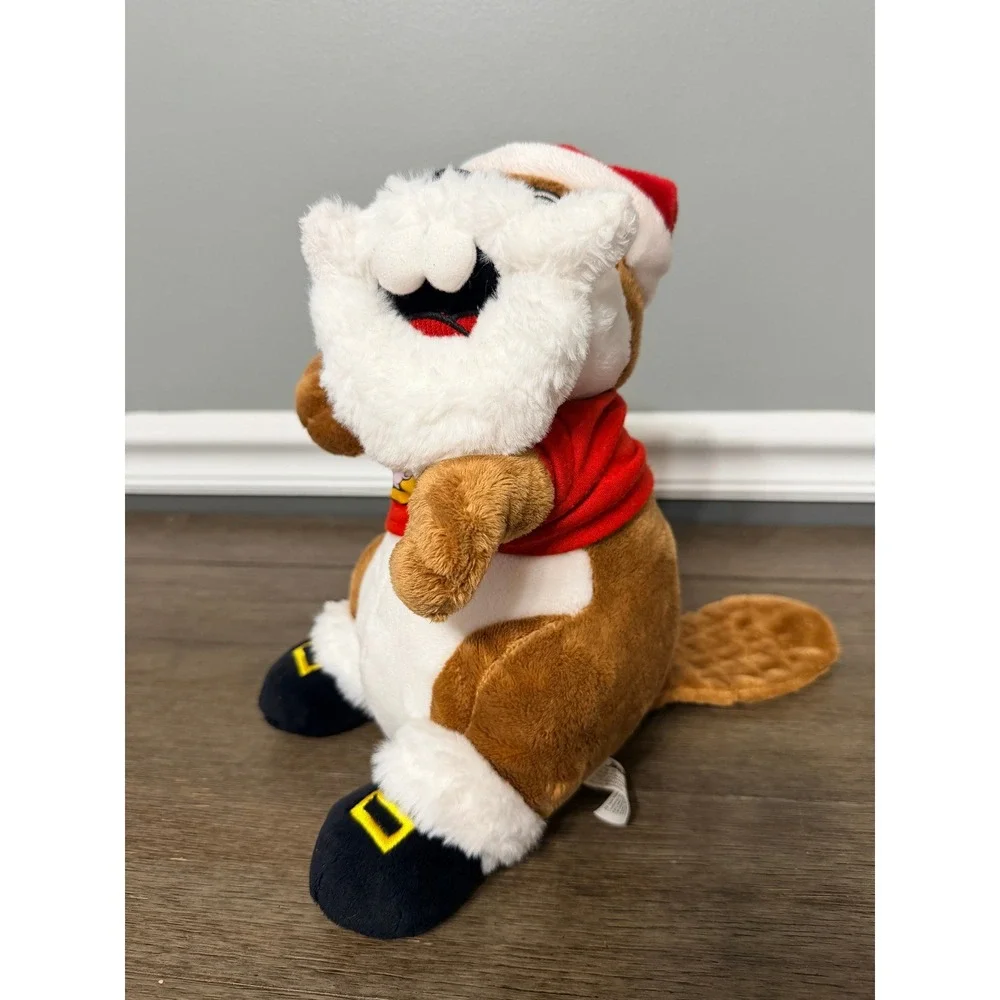 Buc-ees Beaver Santa Clause Plush‎